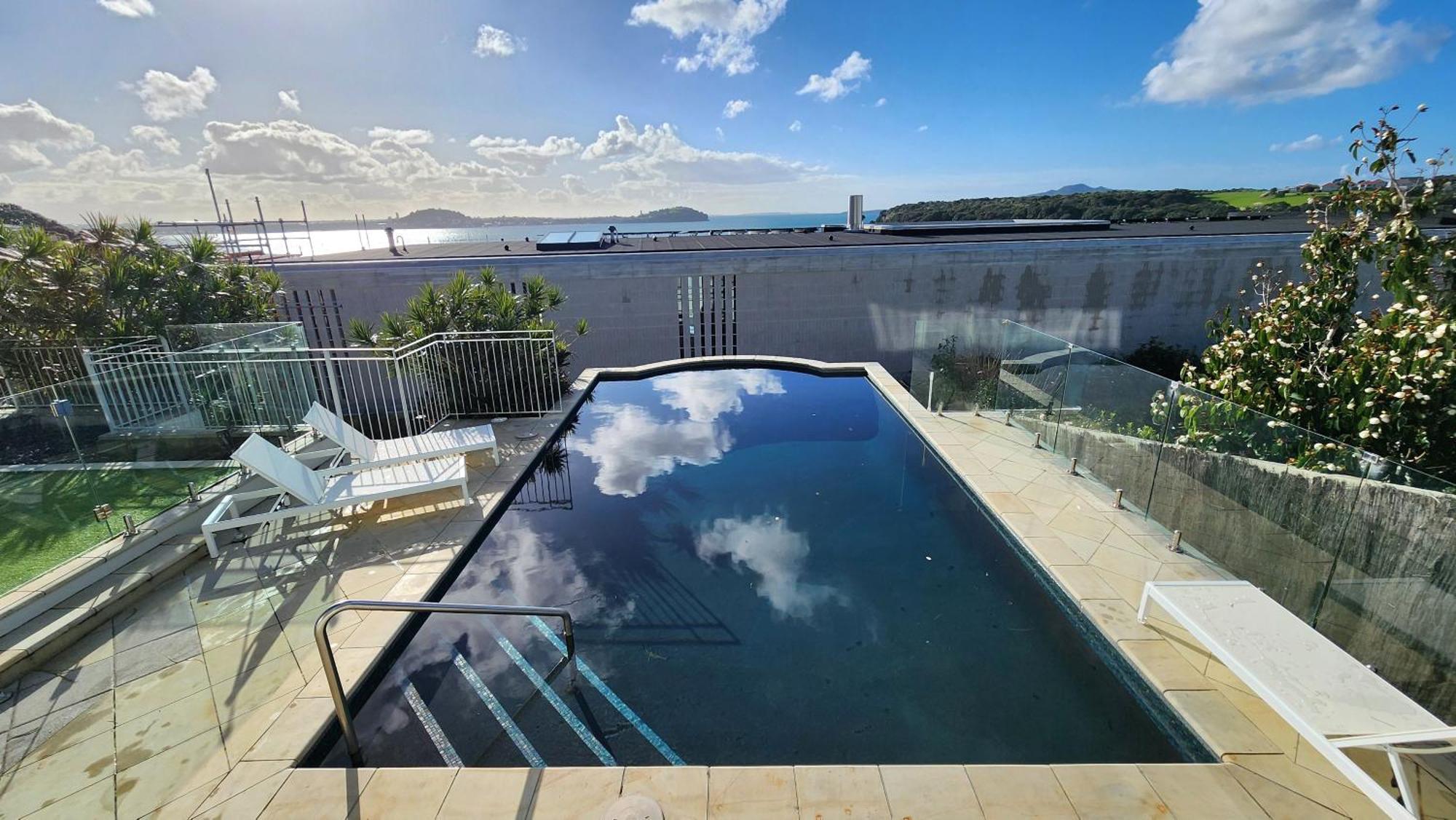 Вілла Orakei Grandeur Mansion With Sea Views & Pool Окленд Екстер'єр фото
